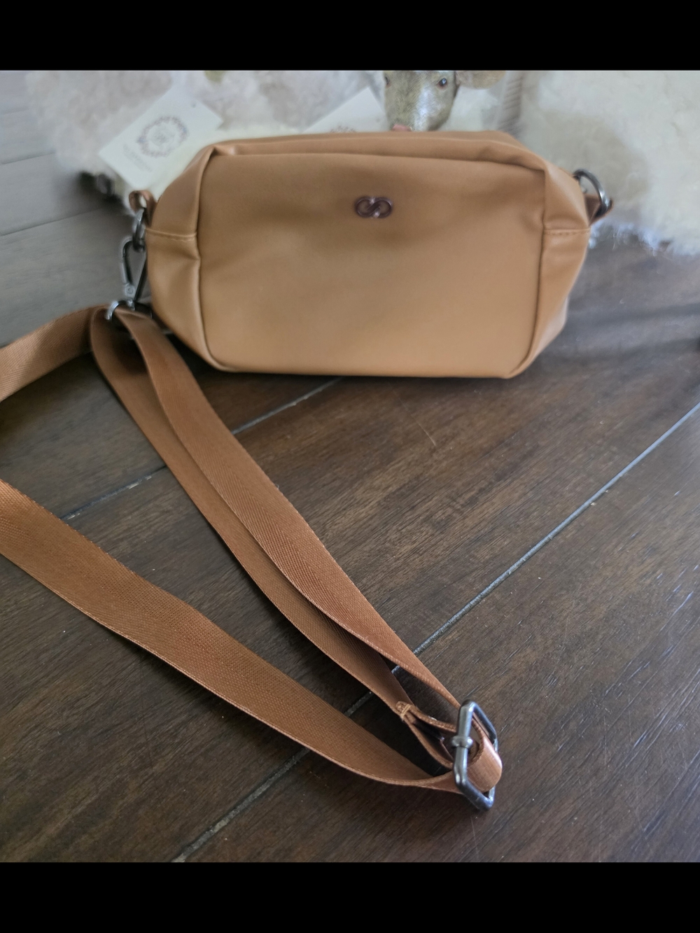 CALIA by Carrie Underwood Tan Crossbody Bag